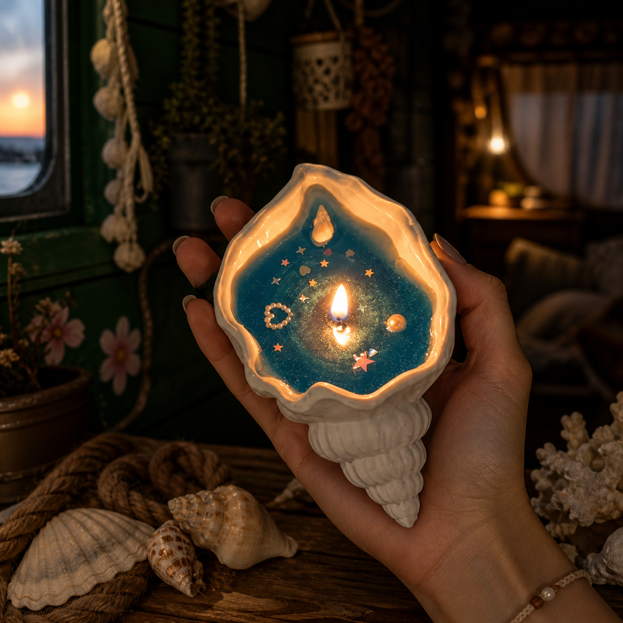 Vela Aromática Artesanal Oceánica